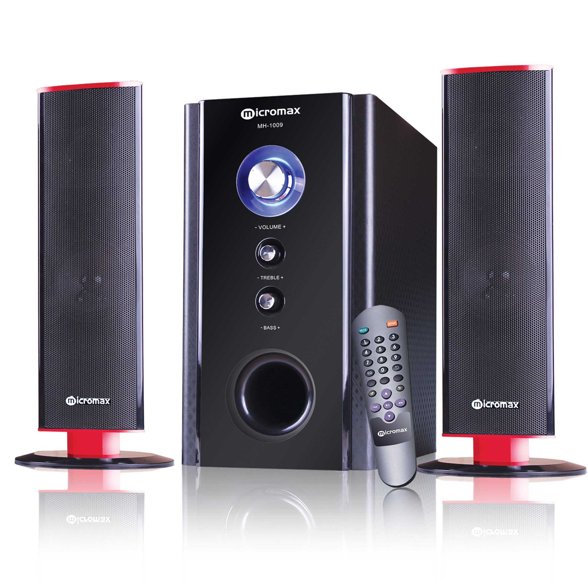 Micromax MX1009 BT 2.1 Multimedia Bluetooth Speaker bluetooth