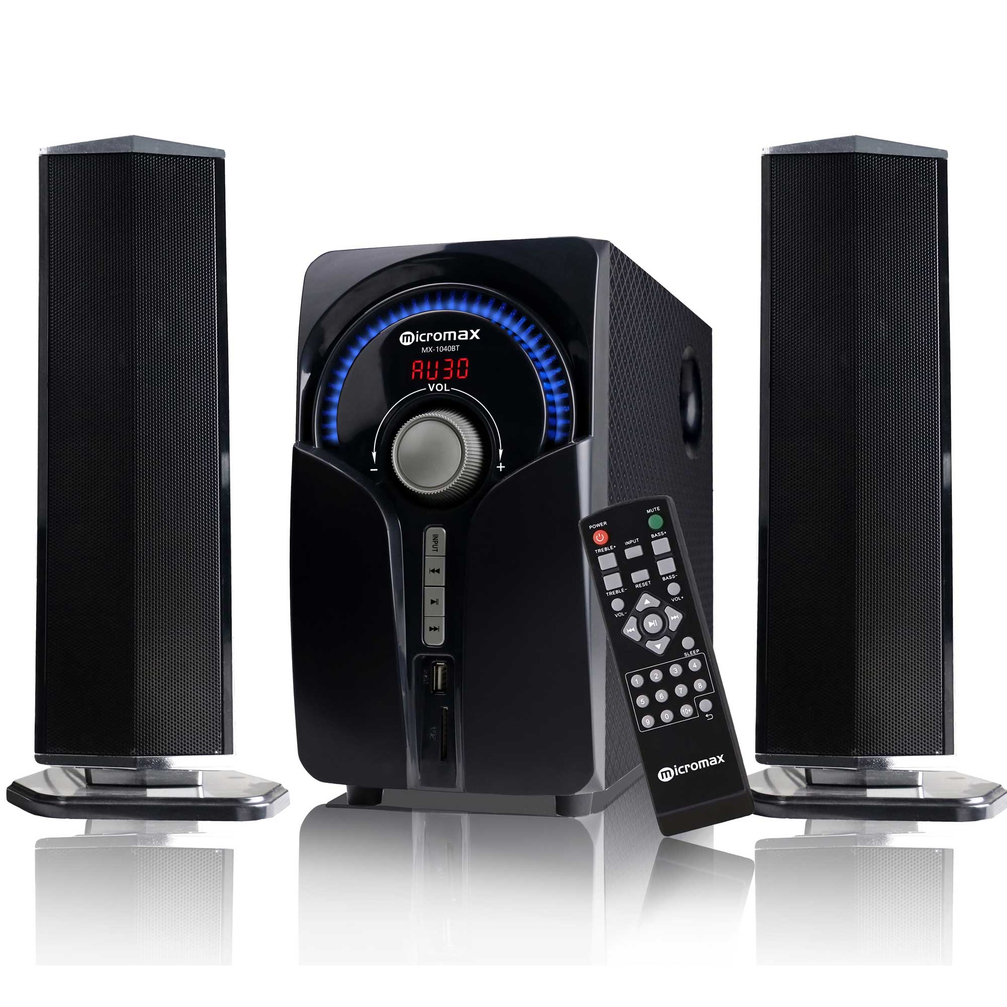 Micromax MX1040 BT 2.1 Multimedia Bluetooth Speaker bluetooth